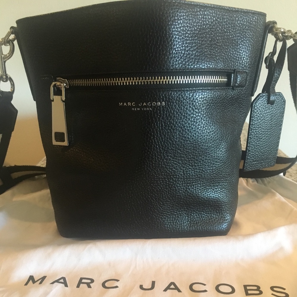 Black Marc Jacobs bucket bag